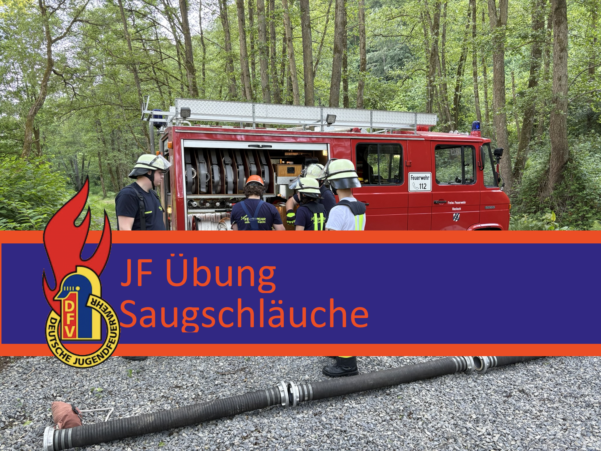 JF Übung Saugschläuche