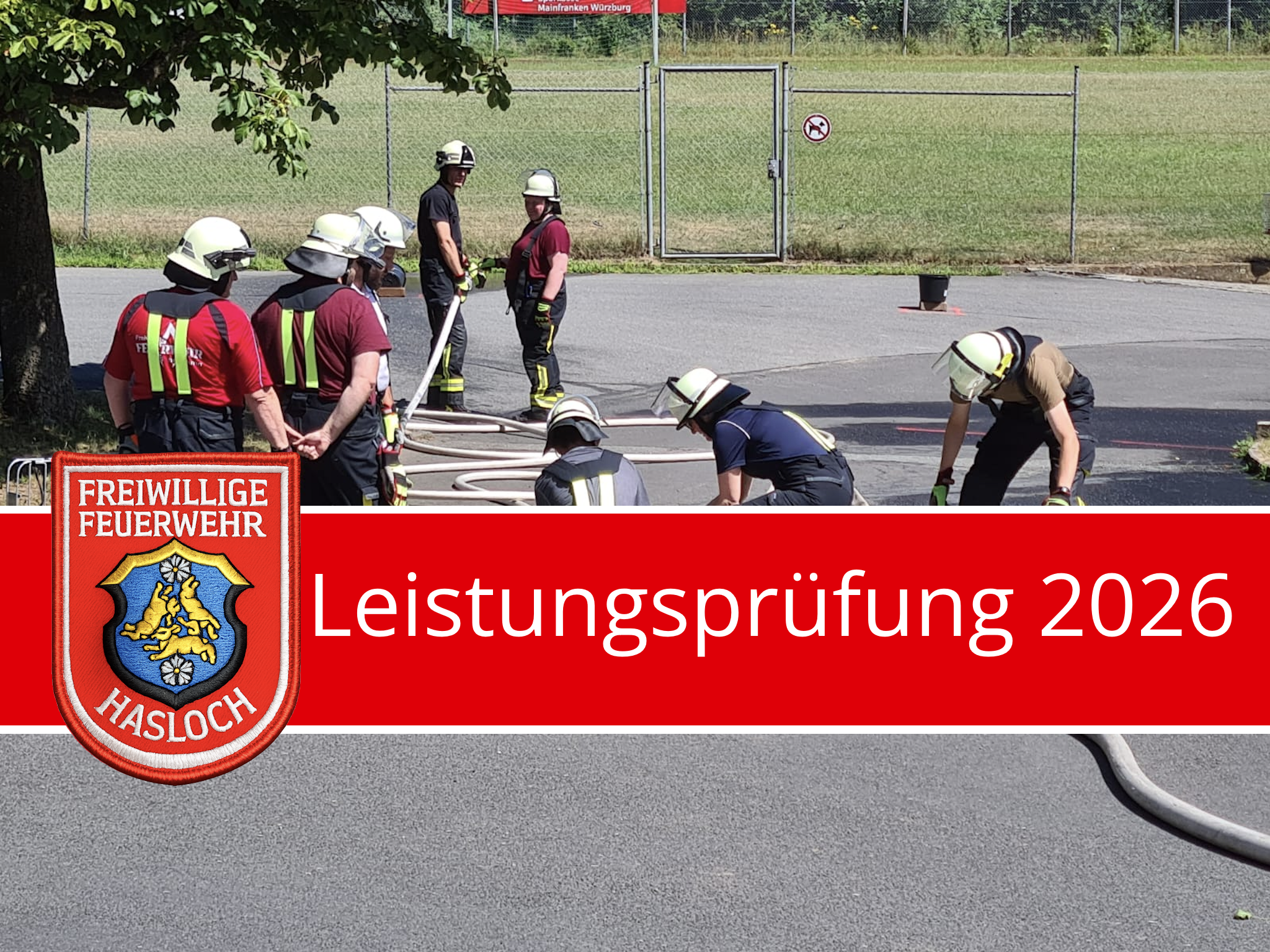 Leistungsprüfung „Die Gruppe im Löscheinsatz“ 2026